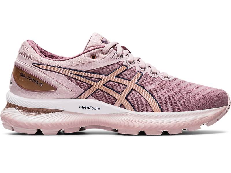 Dámské Běžecké Boty Asics GEL-NIMBUS 22 Růžové 24976UZCW